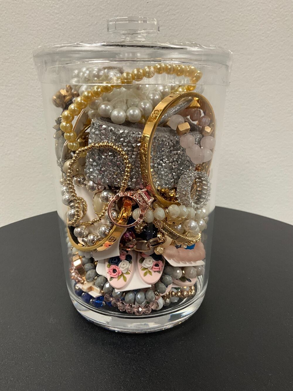 Fashion Jewelry Treasure Jar